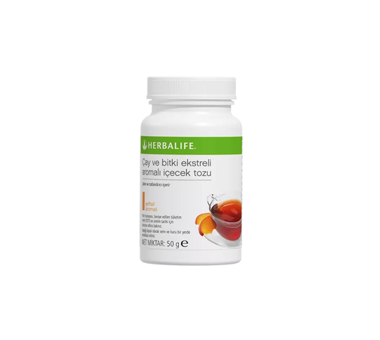 Herbalife Şeftali Aromalı Çay ve Bitki Ekstreli Aromalı İçecek Tozu