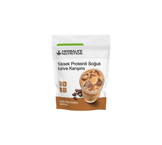 Herbalife Latte Macchiato | Yüksek Proteinli Soğuk Kahve Karışımı
